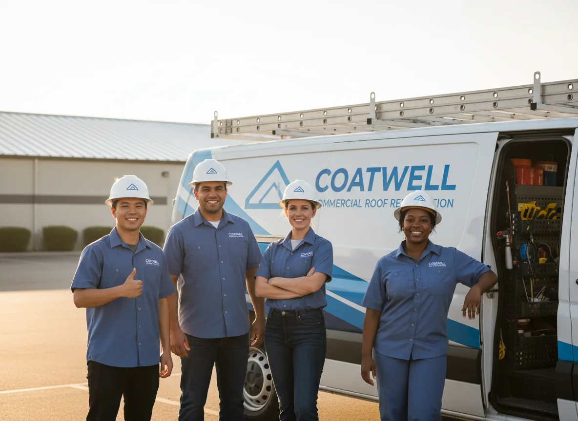 Commercial roof coating company in Saint Mary, MO